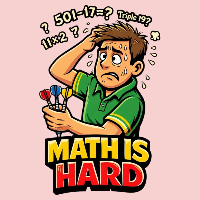 Les maths, c’est des fléchettes difficiles