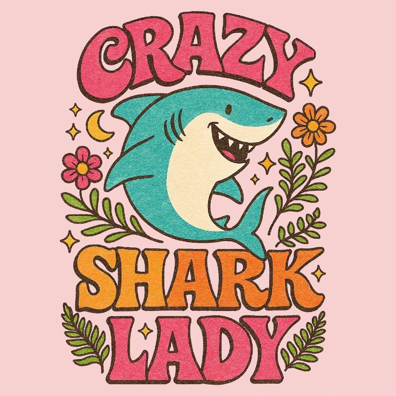 Crazy Shark Lady