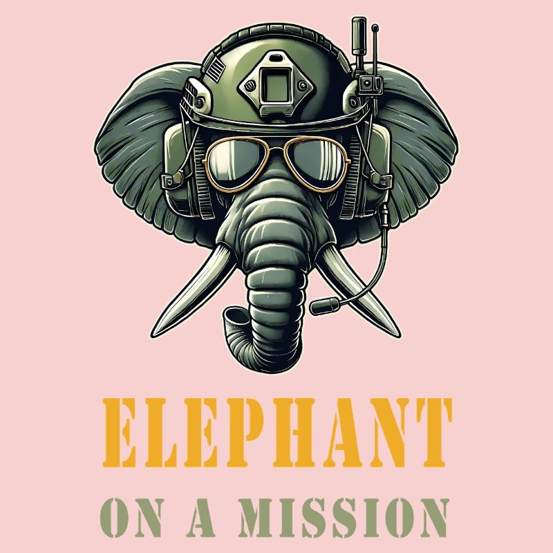 Elephant on a mission