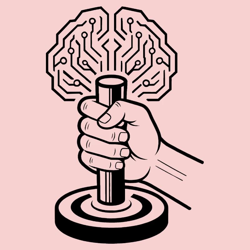Digital Brain Cyborg Artificial Intelligence