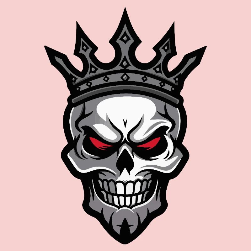 Skull Crown Skeleton King
