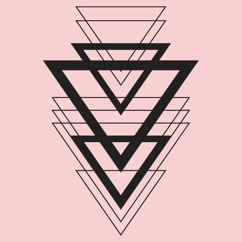 Geometric Triangle Overlay