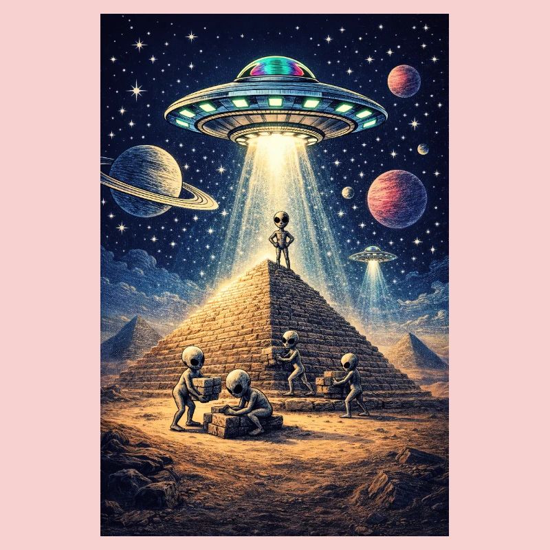 Alien Pyramid UFO