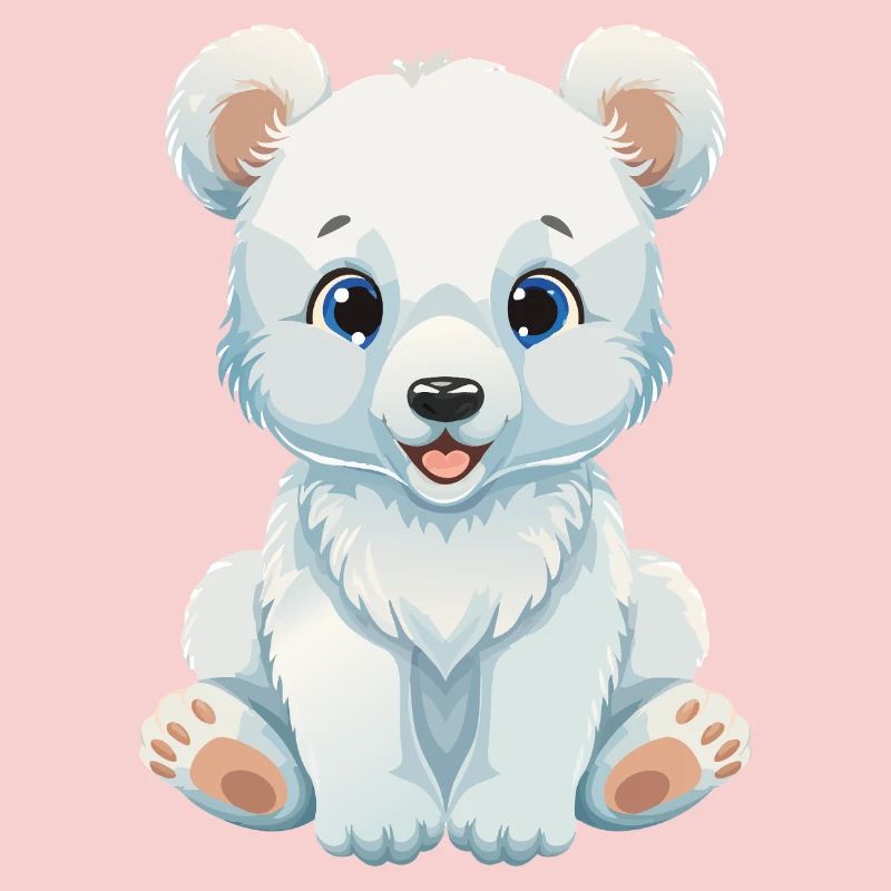 cute polar bear