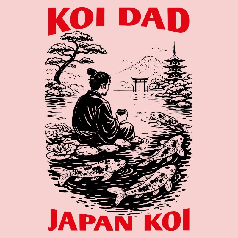 Koi Dad Japan Koi Gift for Dad