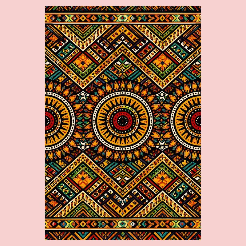 Tribal Mandala Geometric Pattern