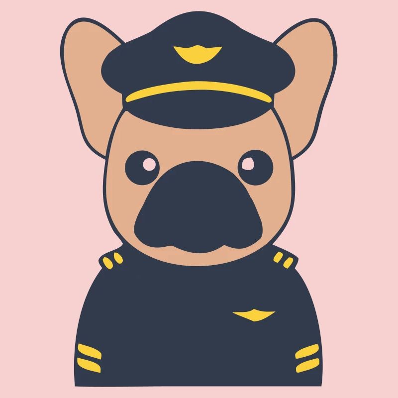 Frenchie Pilot Captain Uniform