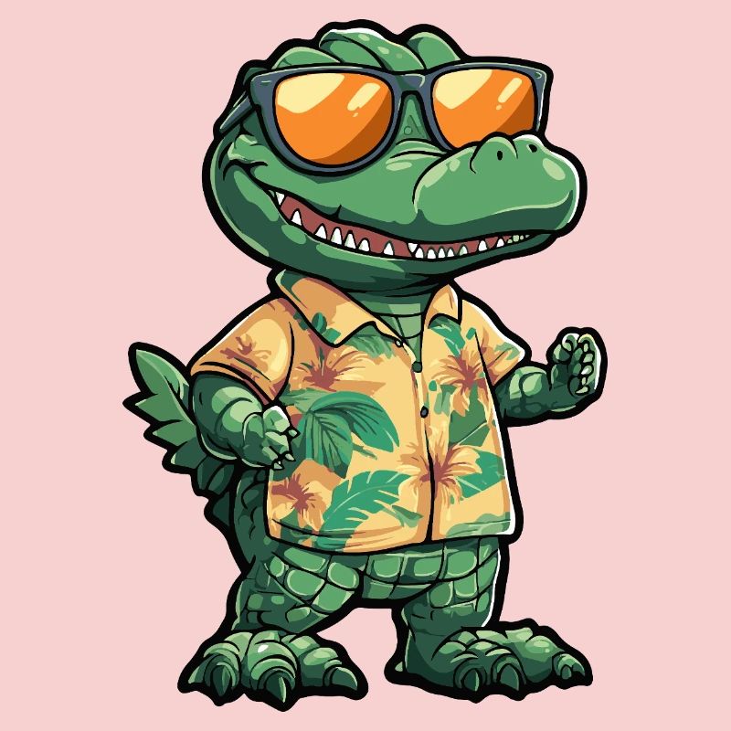 Aligator Comic Vacation