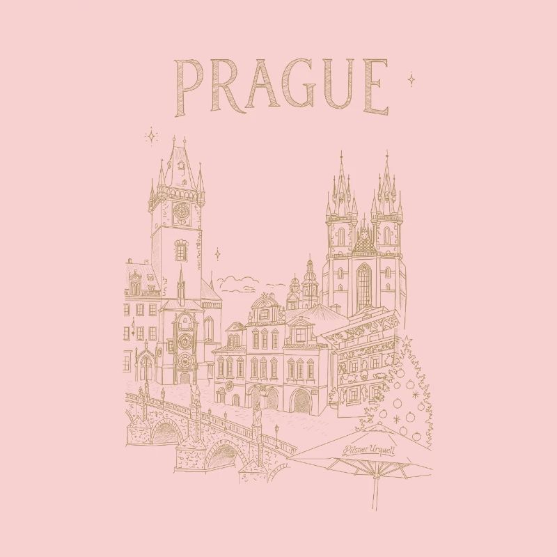 Stilisierte Prag