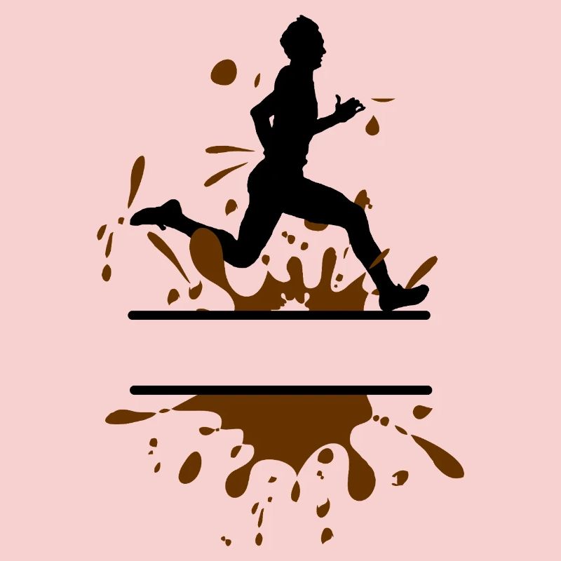 Mud Run Man – Customizable Runner