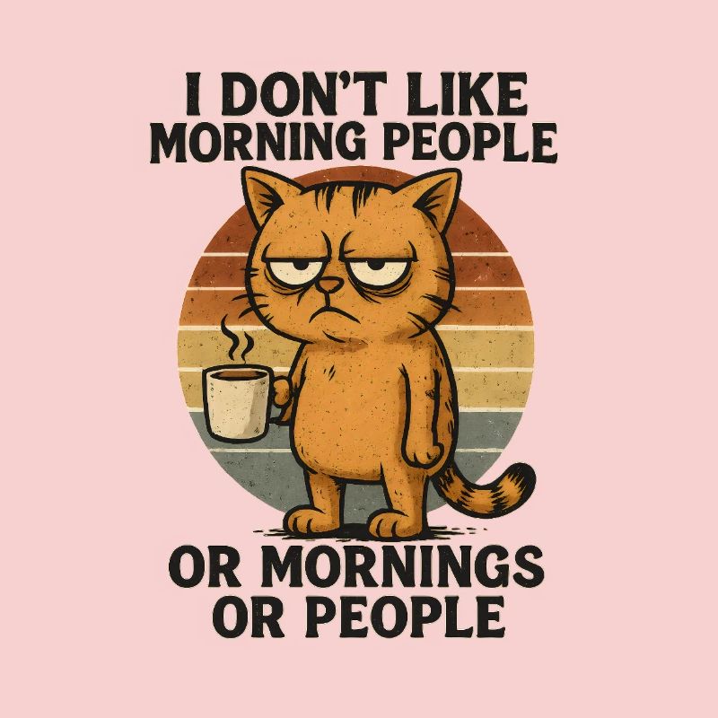 Morning grouch coffee is broken funny cats