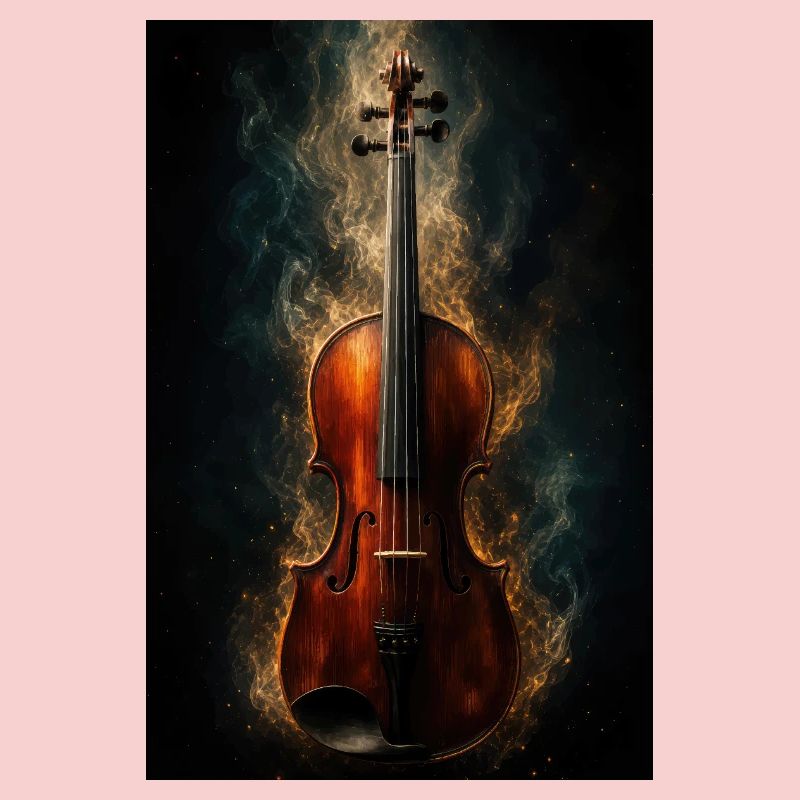 Flamebound Violin Glow