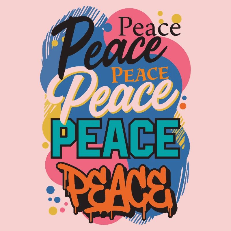 Peace as graffiti