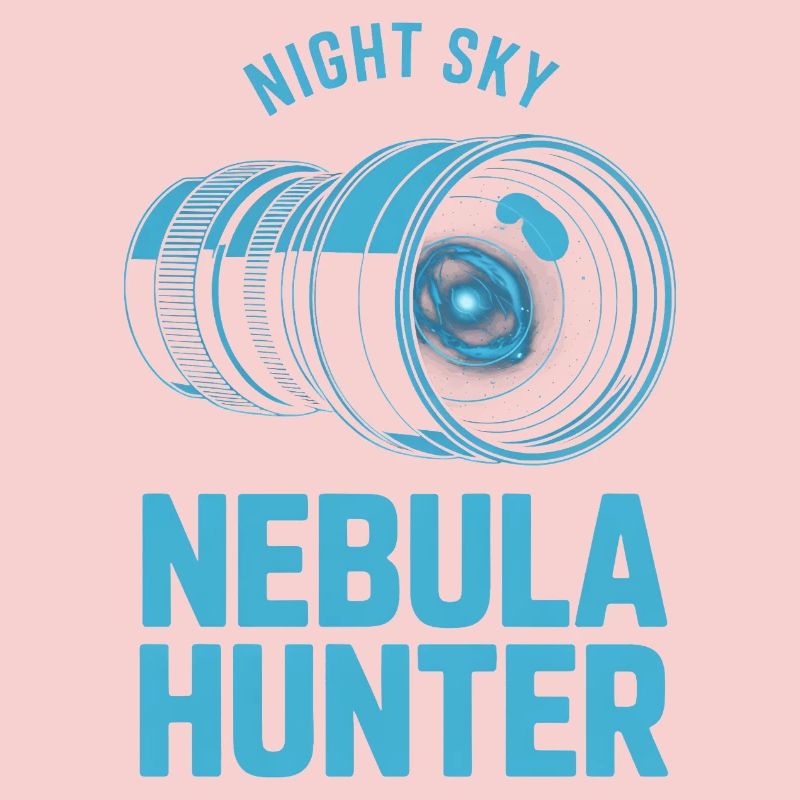 Nebula Hunter Night Sky Telescope Tee