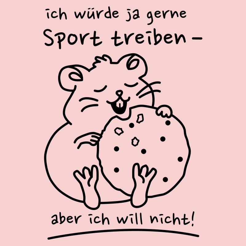 Hamster mit Keks