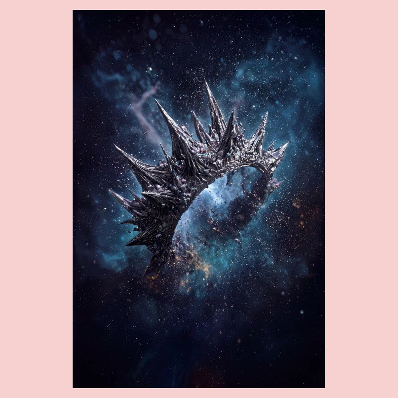 Spiked Nebula Crown