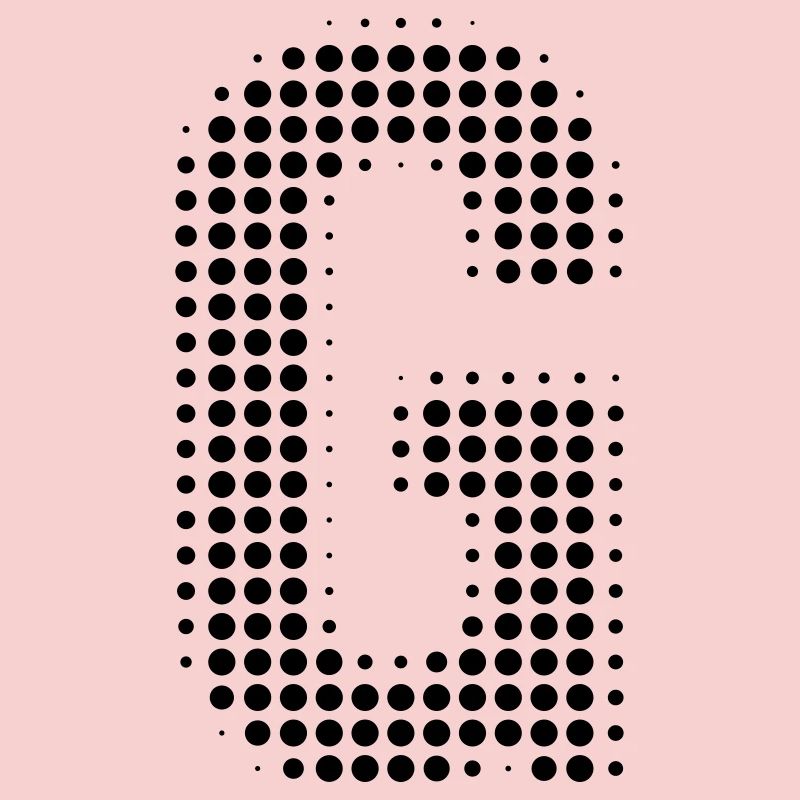 Lettre G initiale lettre points cadeau