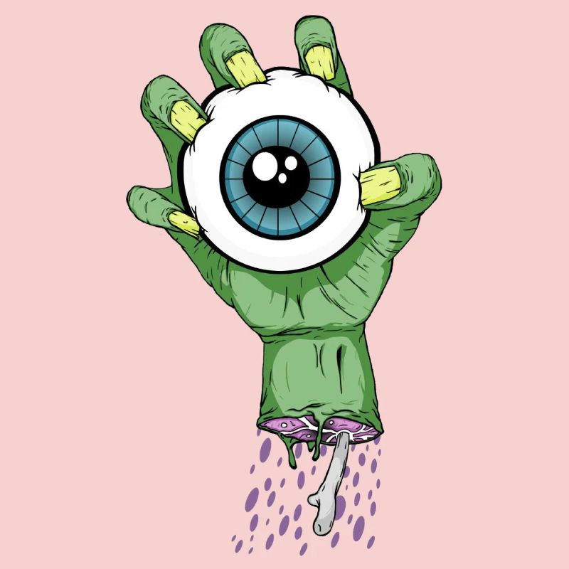 Oeil de zombie
