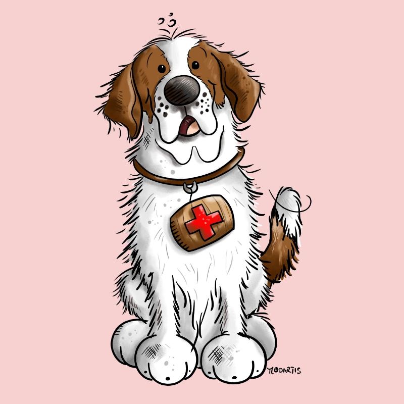 Mignon Saint Bernard Chien