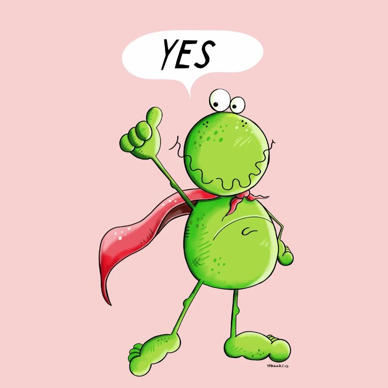 Super Frog - Frogs - Comic - Cartoon