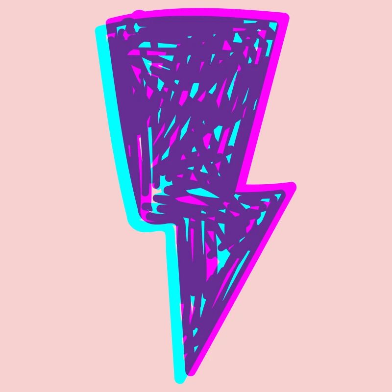 Psychedelic Neon Beam