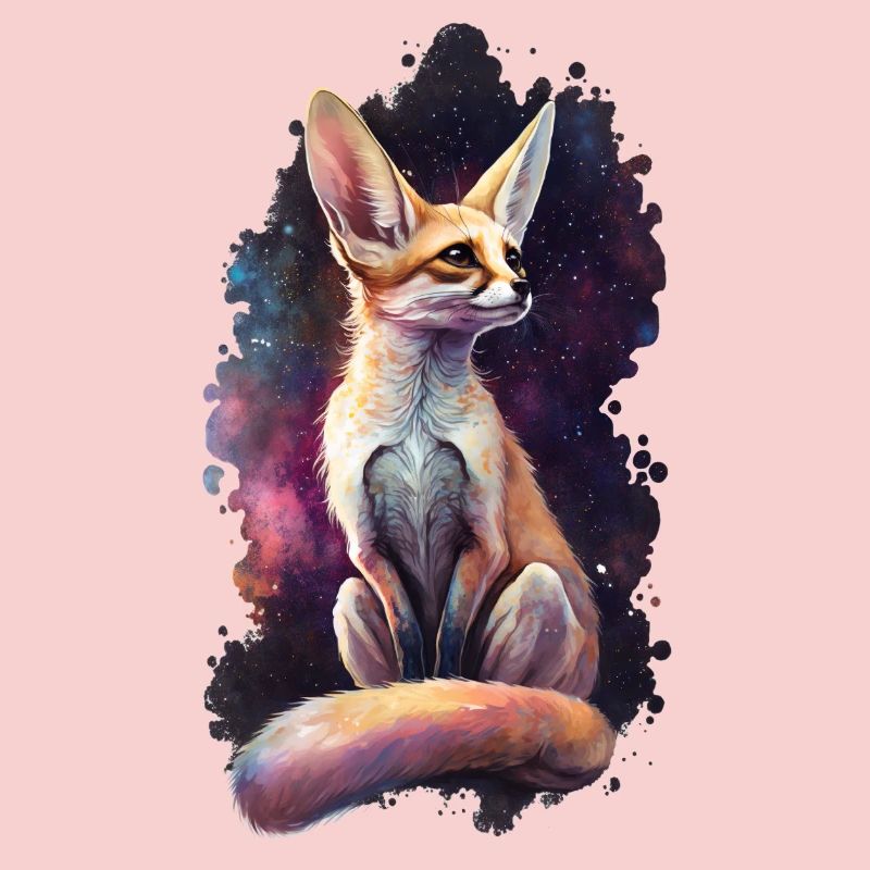 Fennek Fuchs with Galaxy