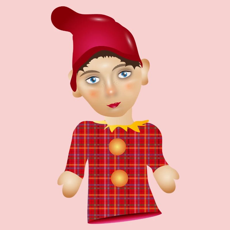 Der Kasper oder auch Kasperle als Puppen Figur