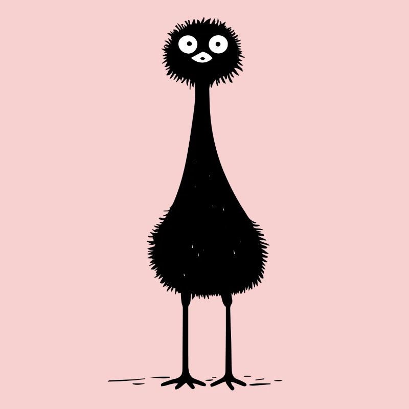 Oiseau excentrique I