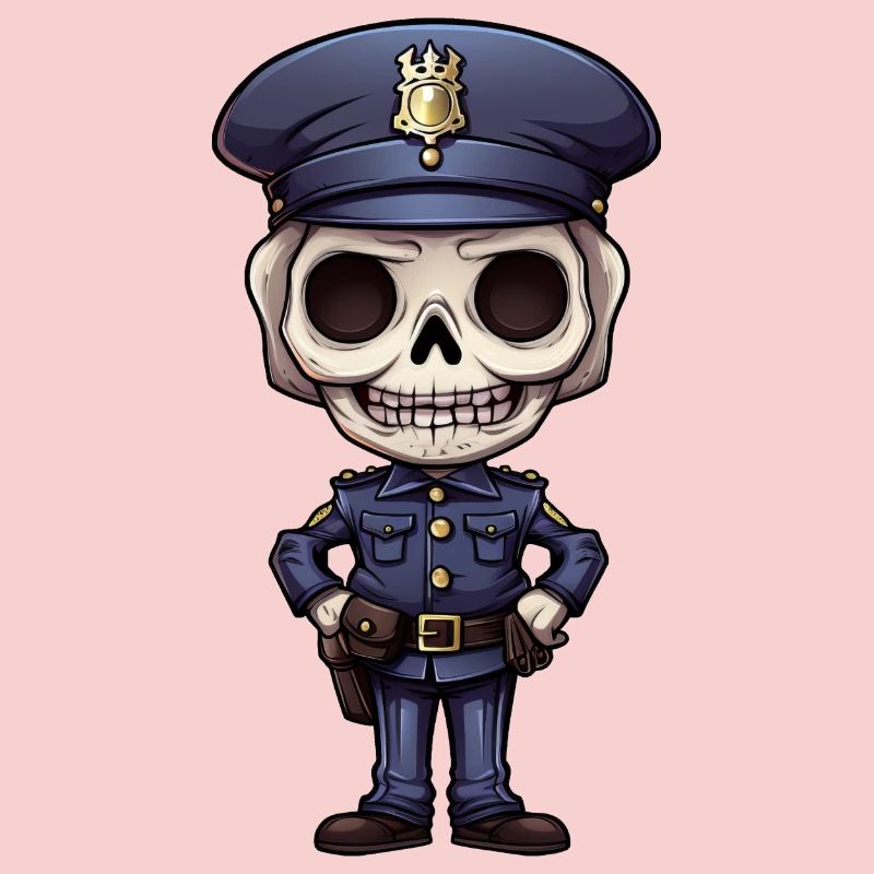 Police Skeleton