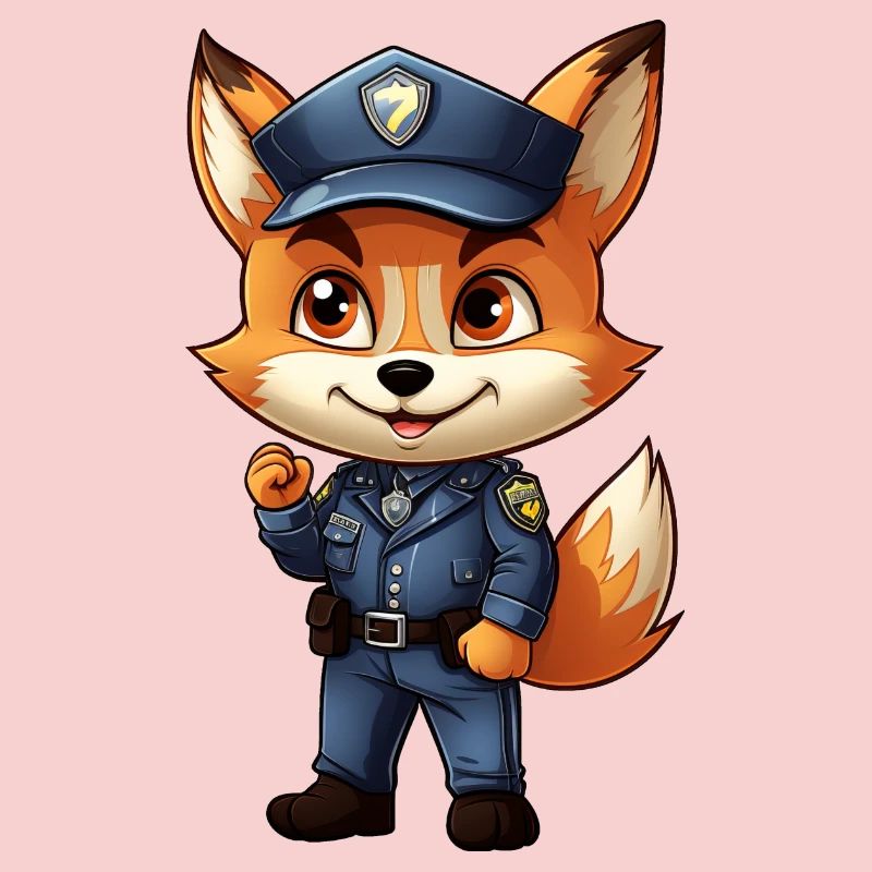 Fuchs Polizei