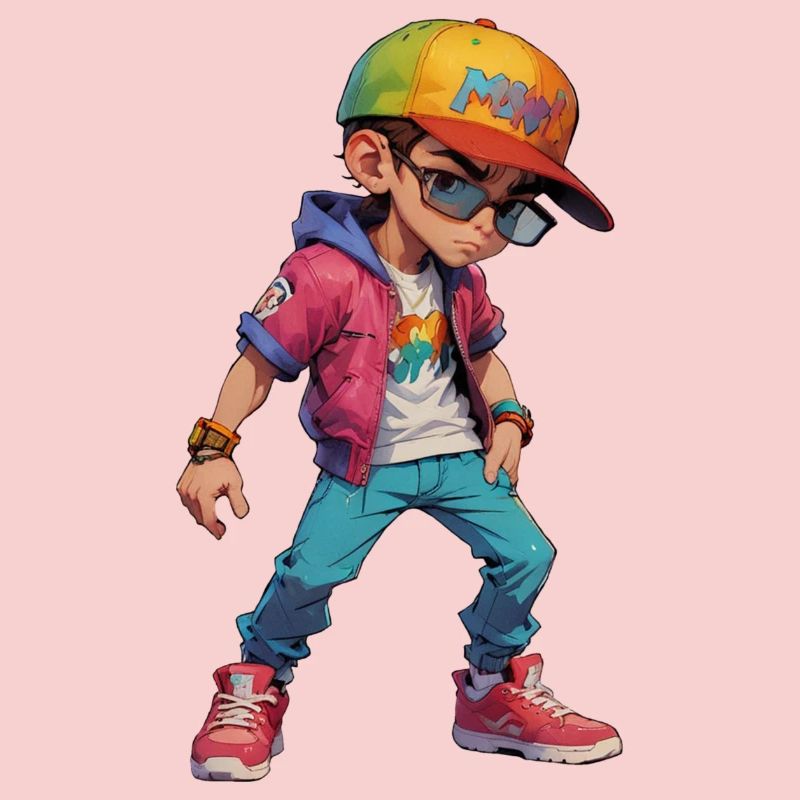 Jeune adolescent cool