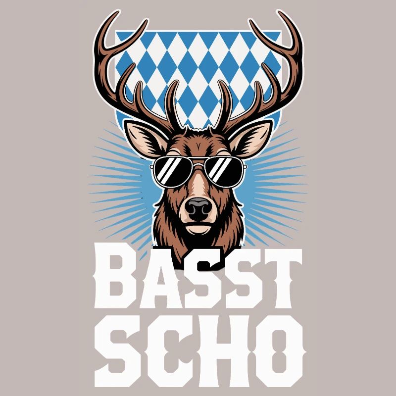 Basst Scho Hirsch Dialecte bavarois Bavière