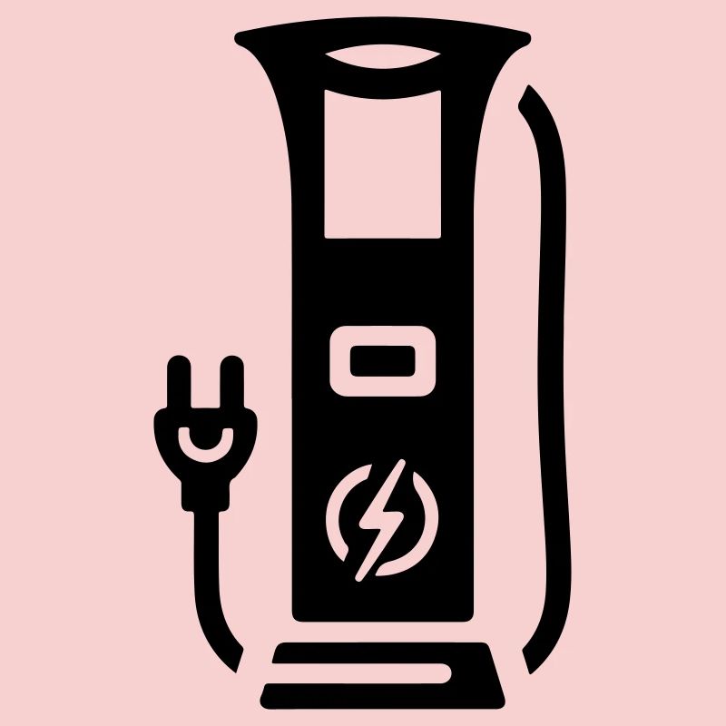 Charging station electromobility symbol electricity