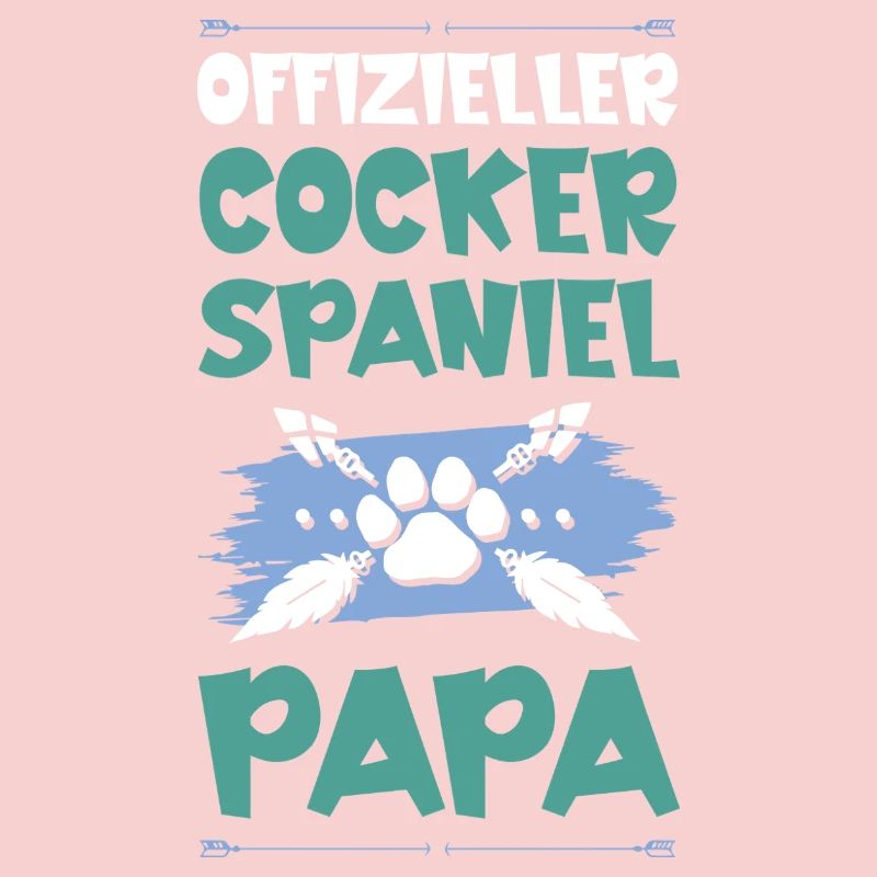 Cocker Spaniel chiens papa