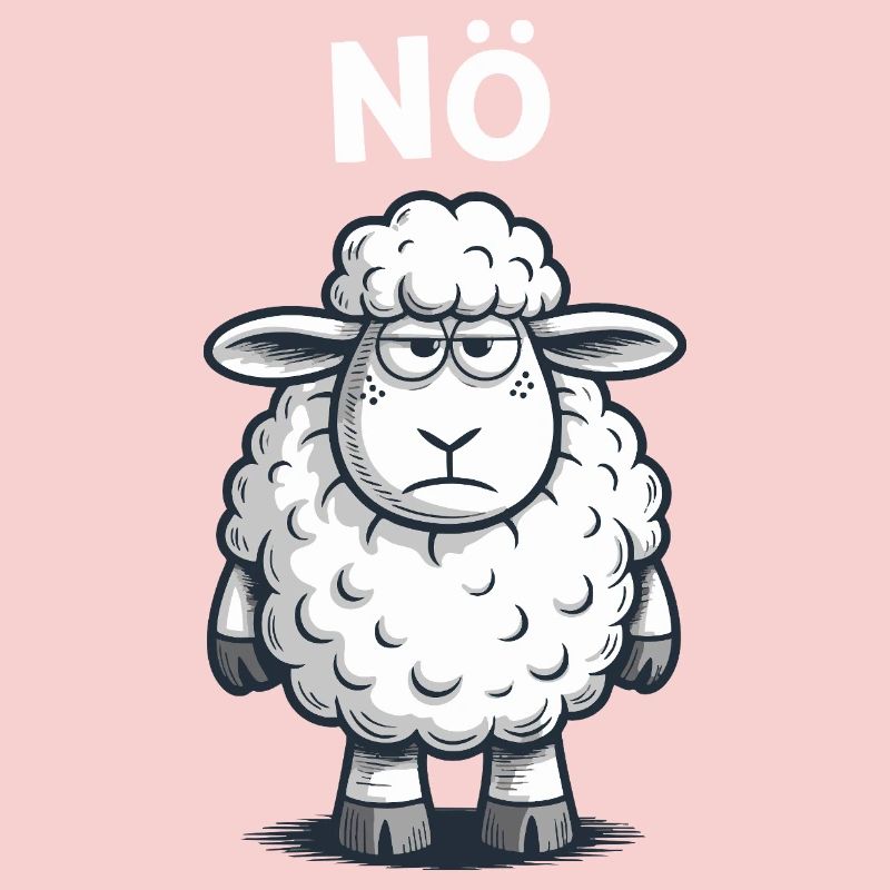 Basse-Autriche – Grumpy Sheep Humour Design