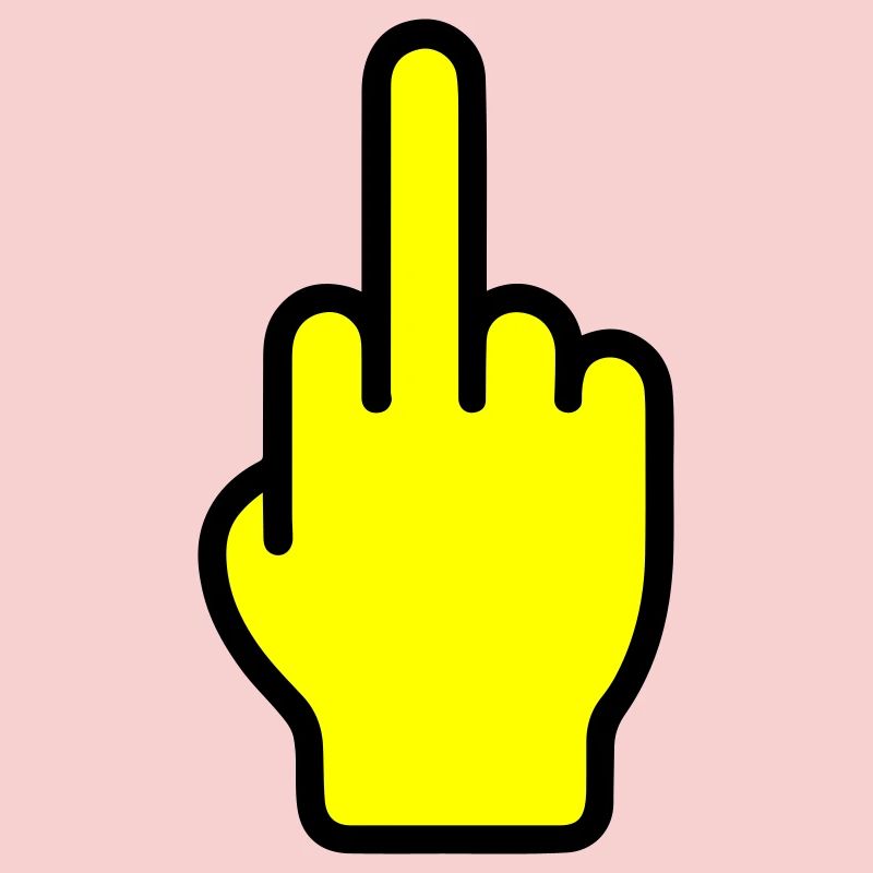 Middle finger icon