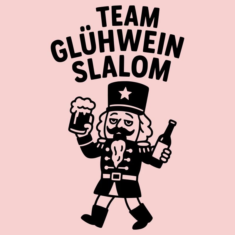 Team mulled wine slalom drunk nutcracker funny