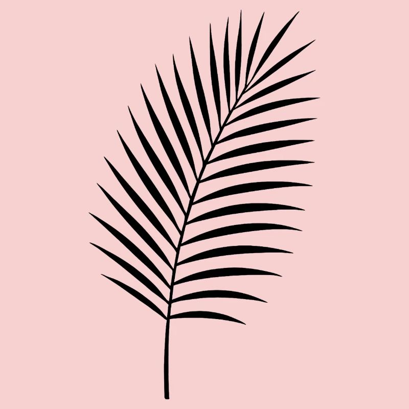 Palm Leaf Silhouette
