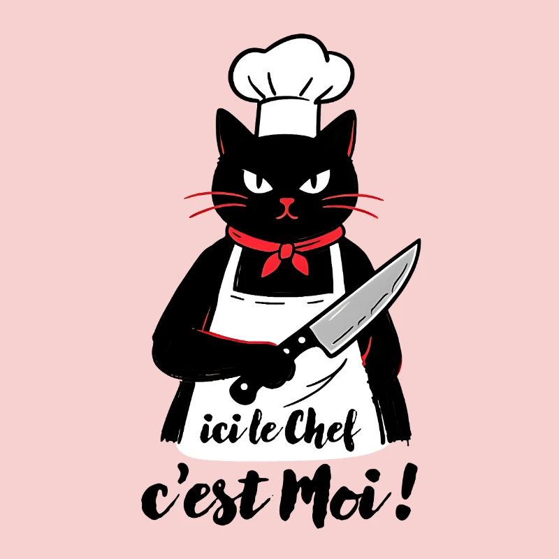 Black Cat cook, here the chef is me!