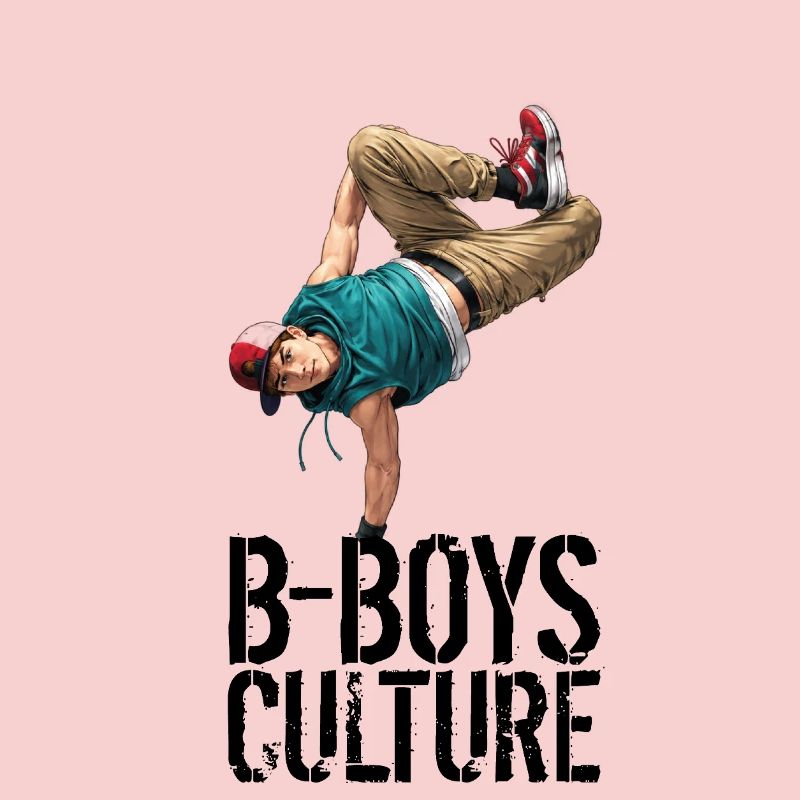 Illustration de Freeze à une main pour breakdance