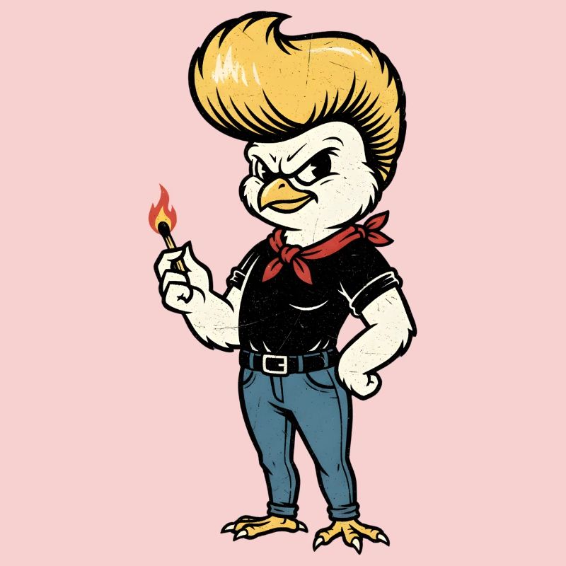 Rocker Easter Bunny Metal Heavy Metal Easter