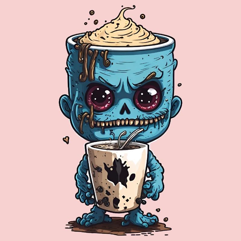 Kaffeemonster  - Koffein Zombie - Morgenmuffel