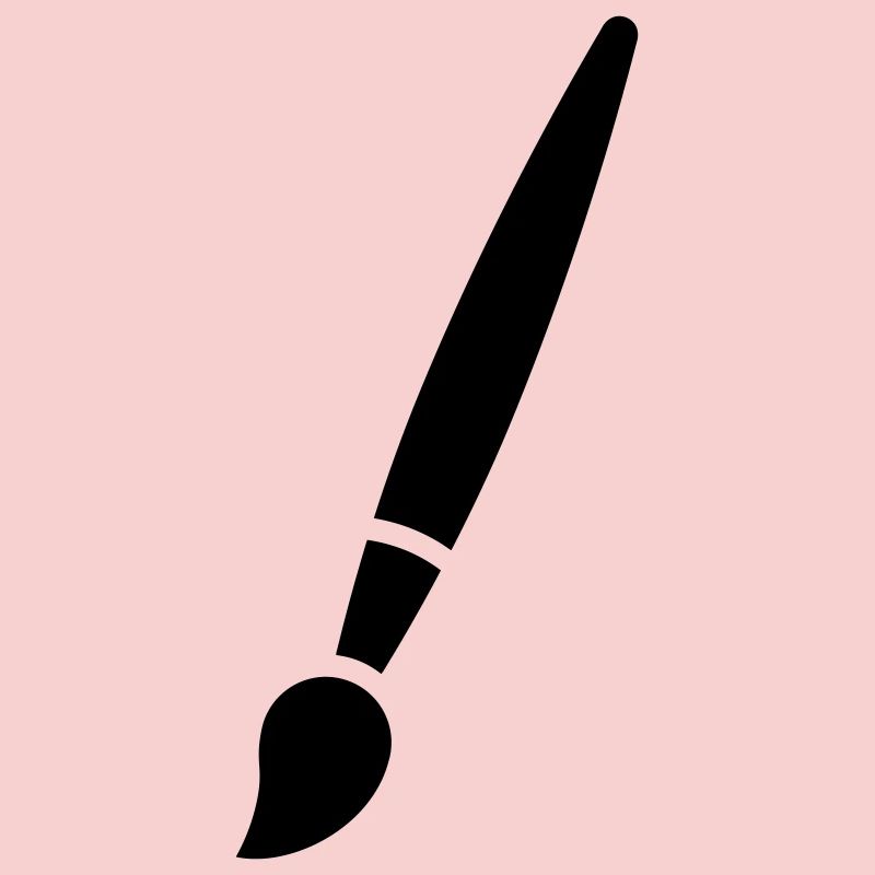 Pinsel, Malerei, Kunst Symbol