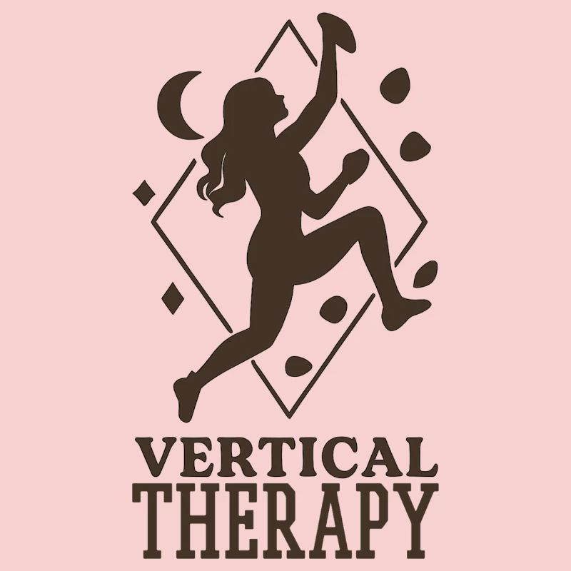 Vertical Therapy: Bouldern & Klettern Boho Design
