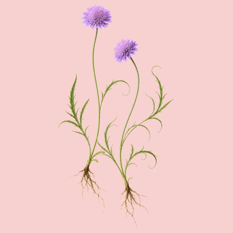 Illustration de la nature des fleurs de prairie