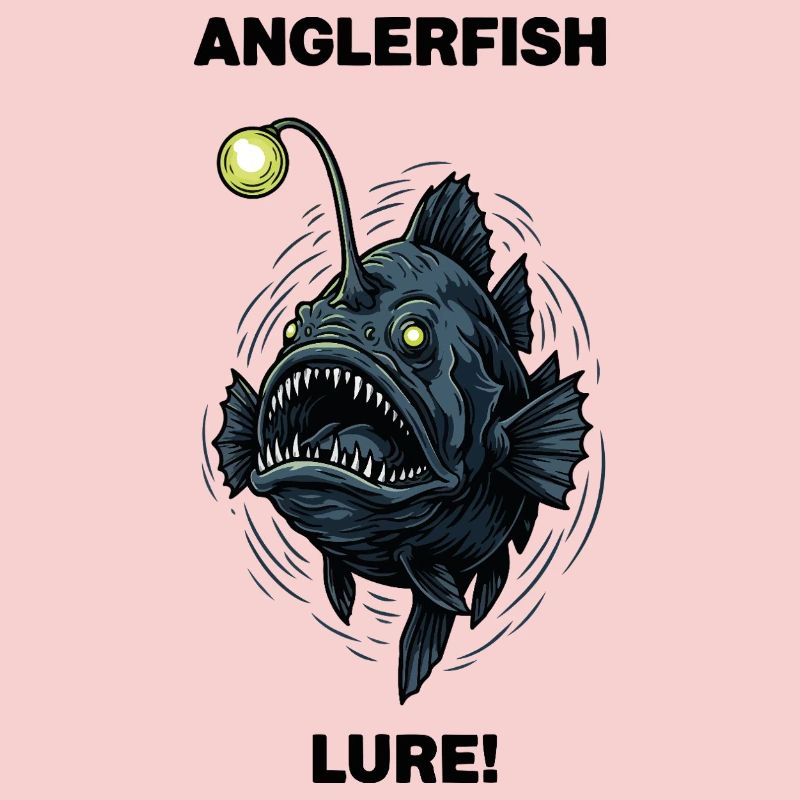 Abyssal monkfish Lure anglerfish