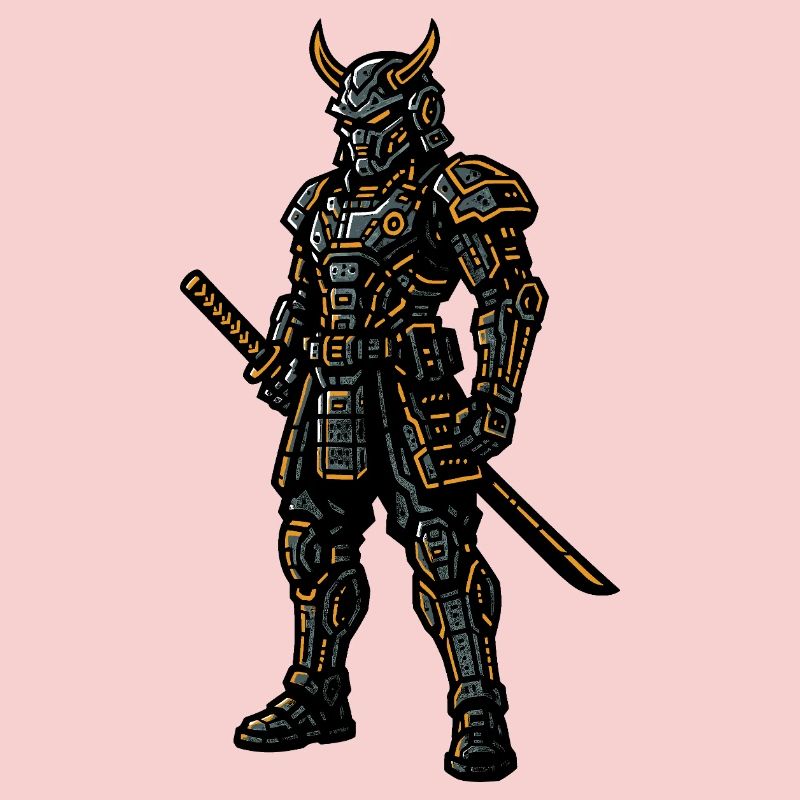 Cyberpunk Samurai