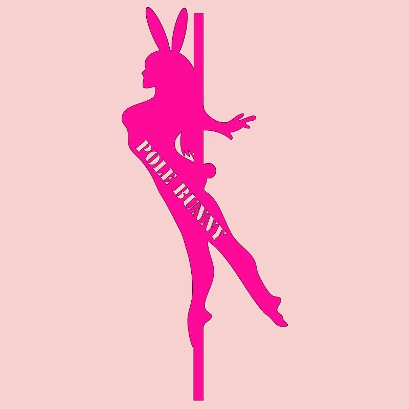 Pole Bunny Silhouette