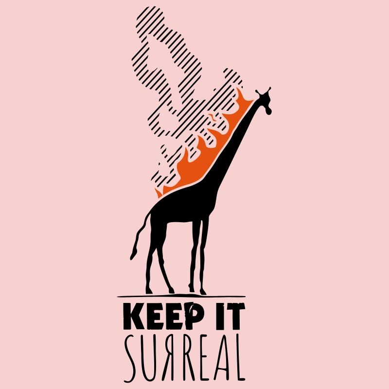 Keep It Surreal Giraffe - Statement