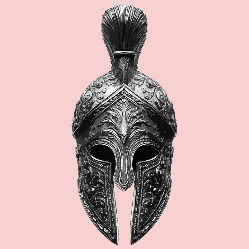 Spartan Helmet Warrior Gladiator